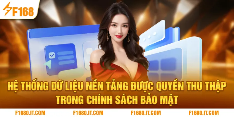 Hệ thống dữ liệu nền tảng được quyền thu thập trong chính sách bảo mật